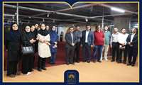 گزارش تصویری | بازدید اعضای مرکز مطالعات و برنامه‌ریزی شهر تهران از کتابخانه ملی ایران